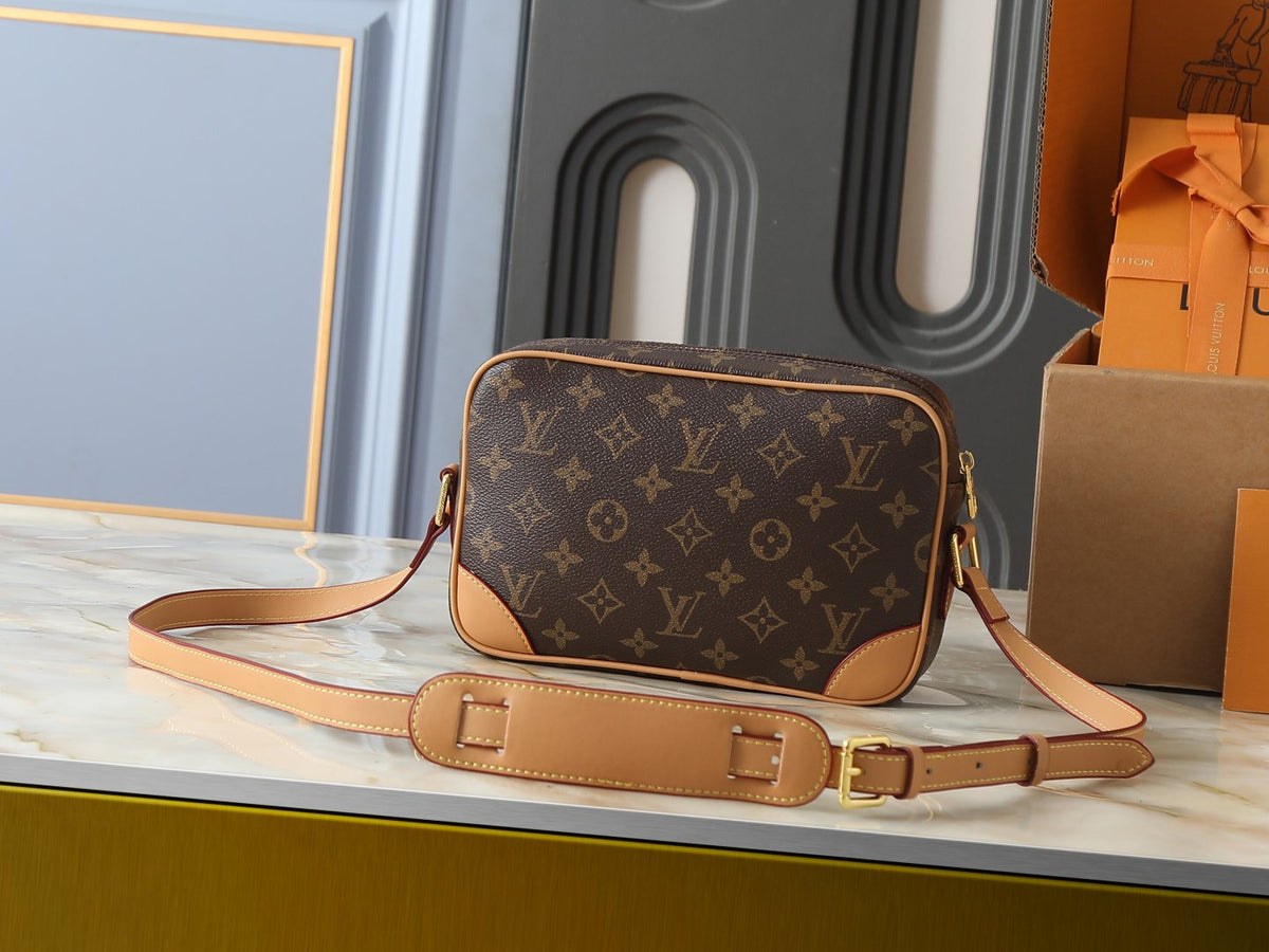 Louis Vuitton Monogram Camera Crossbody Bag — back