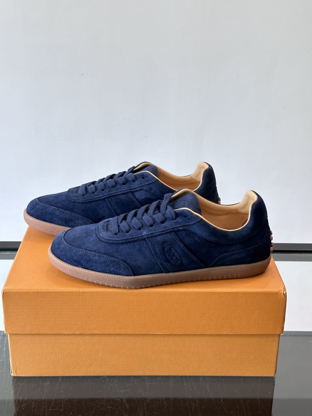 Tod's Men's Suede Low-Top Sneakers — front