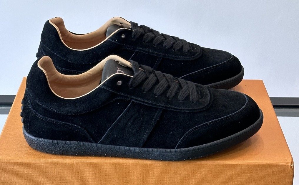 Tod's Men's Suede Low-Top Sneakers — front