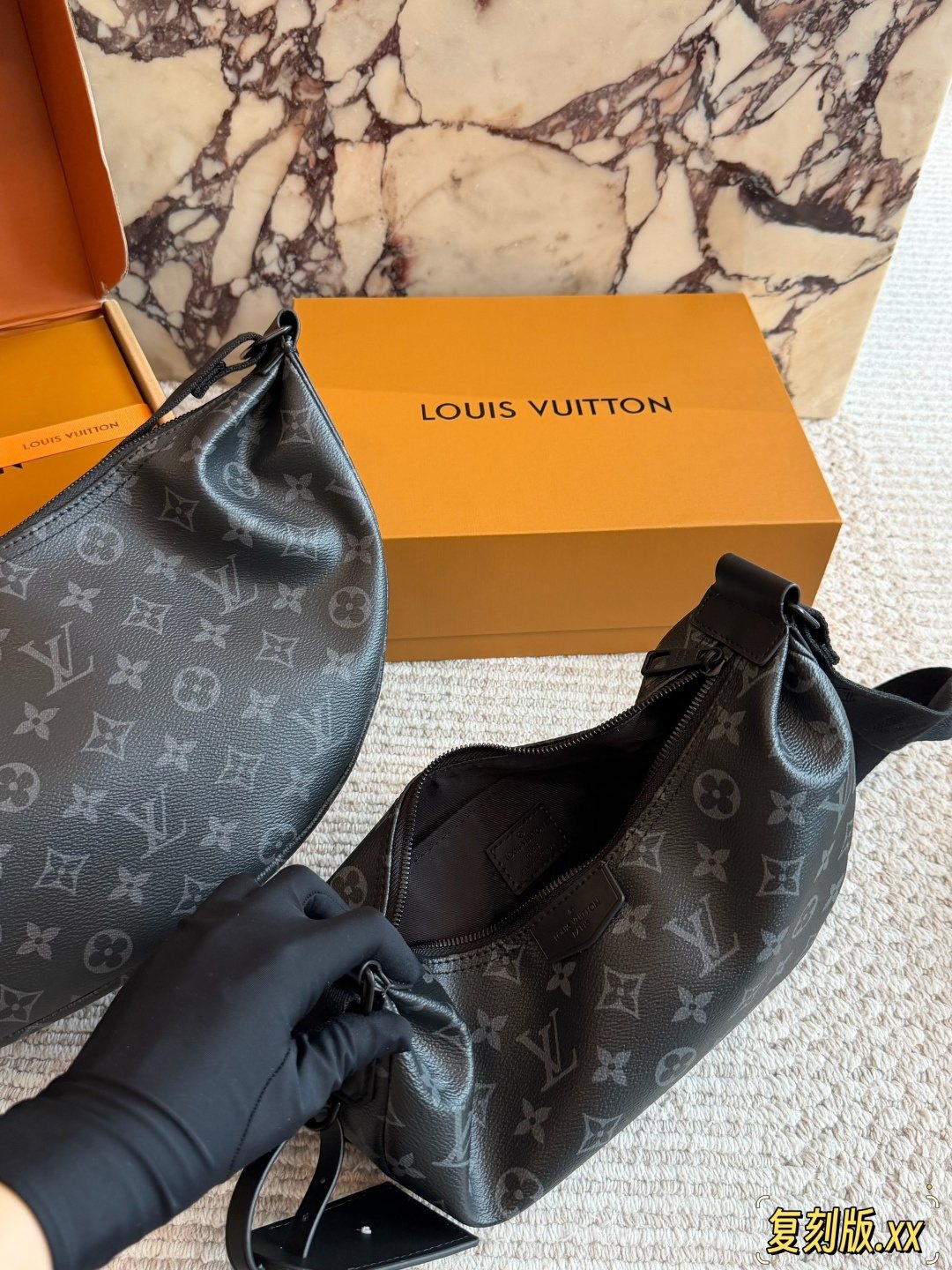 Louis Vuitton Monogram Crescent Crossbody Bag — comparison