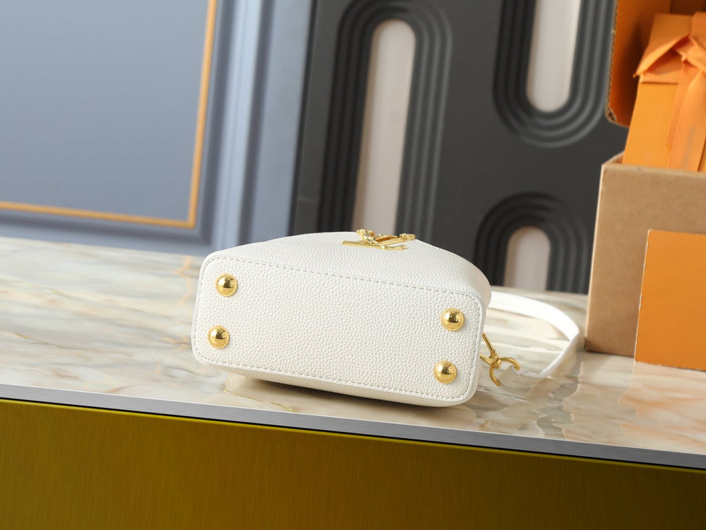 Louis Vuitton Acanto Capucines Top-Handle Bag — detail