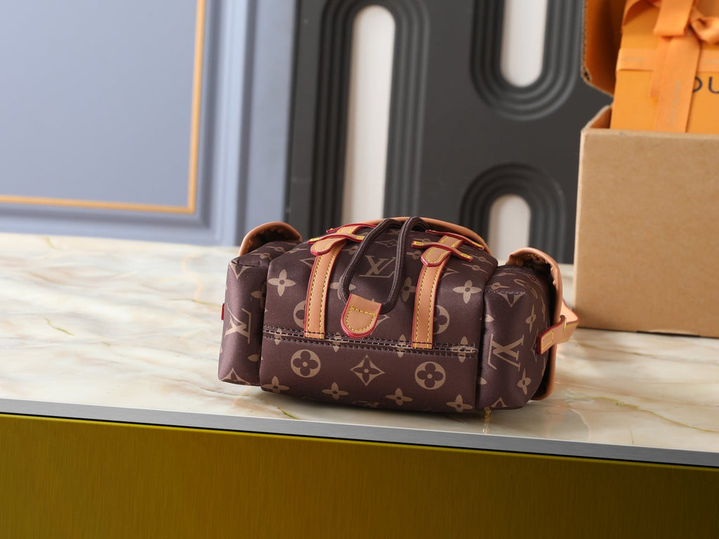 Louis Vuitton Nano Christopher East West Crossbody Bag — detail