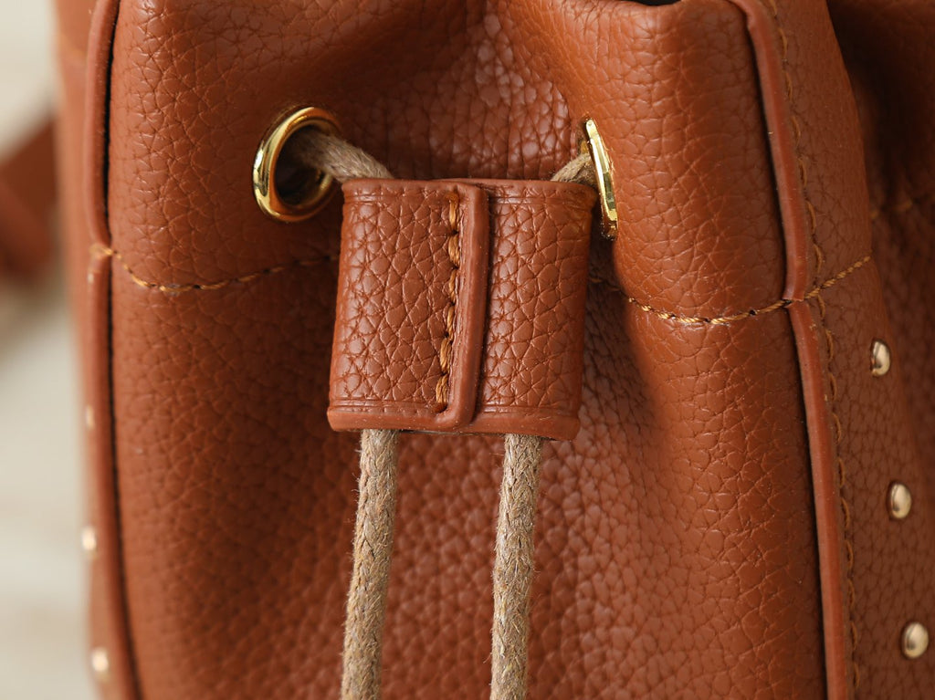 Louis Vuitton Nano Noé Trunk Bucket Bag — detail