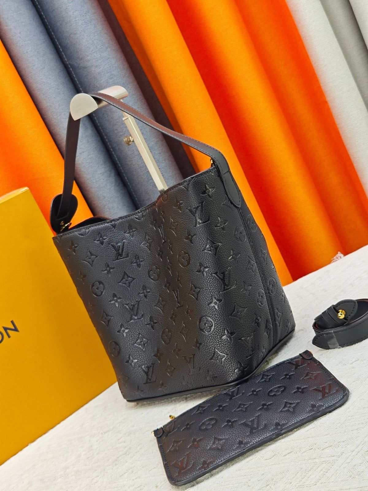 Louis Vuitton All In Monogram Bucket Bag — back
