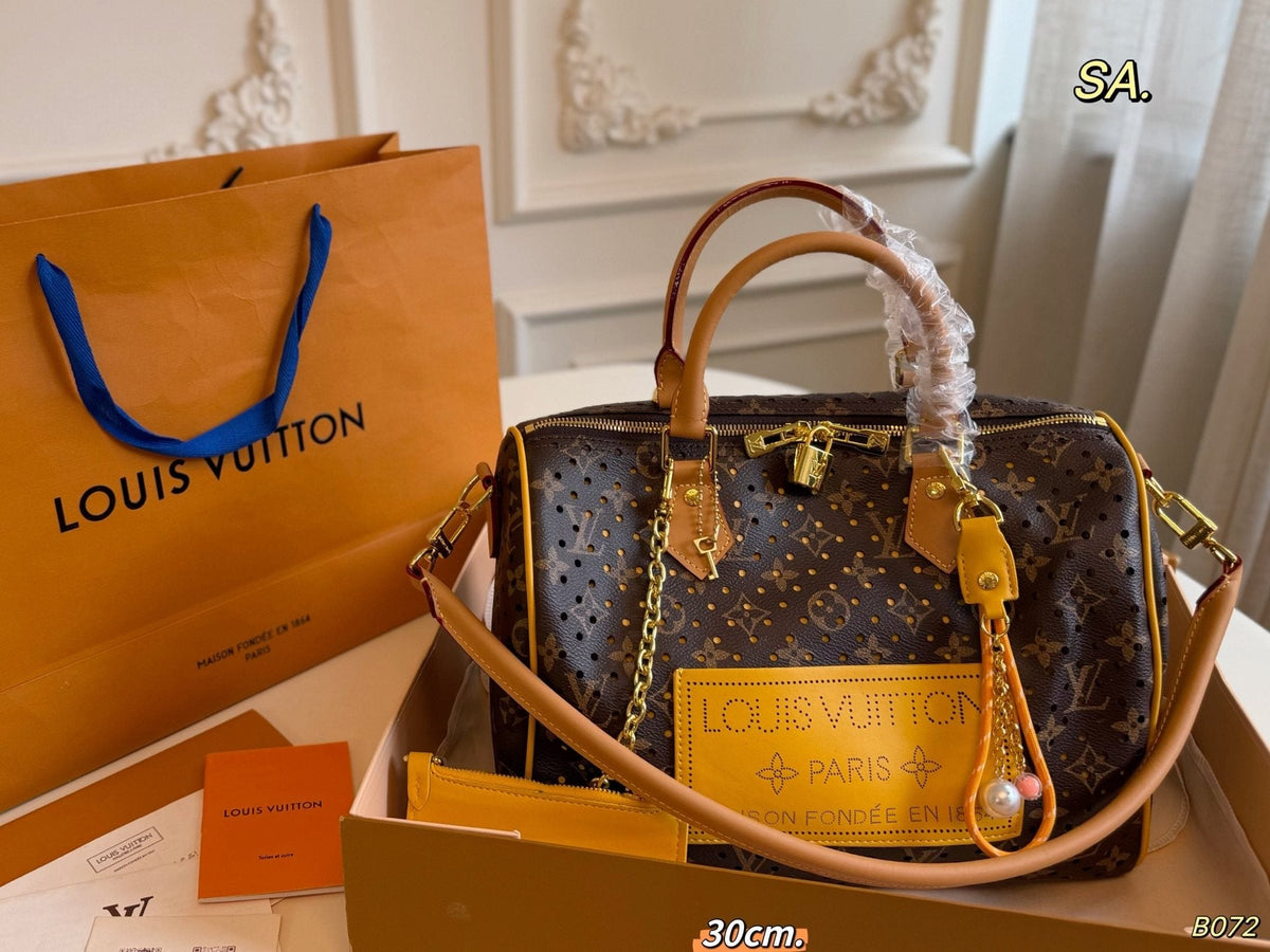 Louis Vuitton Speedy Monogram Boston Bag — hero