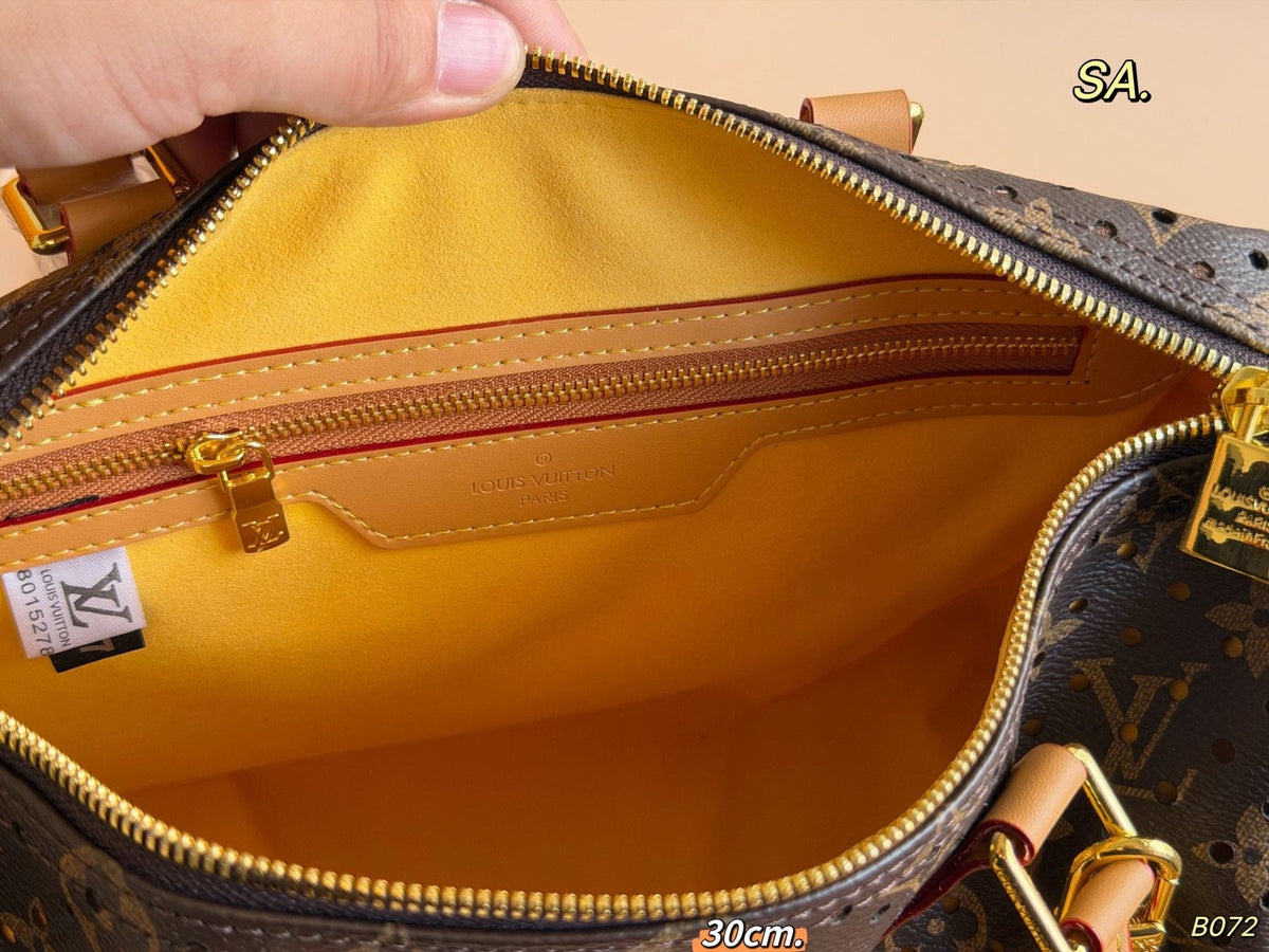 Louis Vuitton Speedy Monogram Boston Bag — front