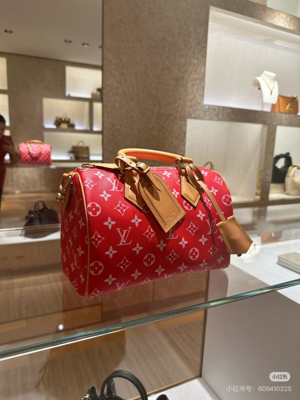 Louis Vuitton Speedy Monogram Top-Handle Bag — side