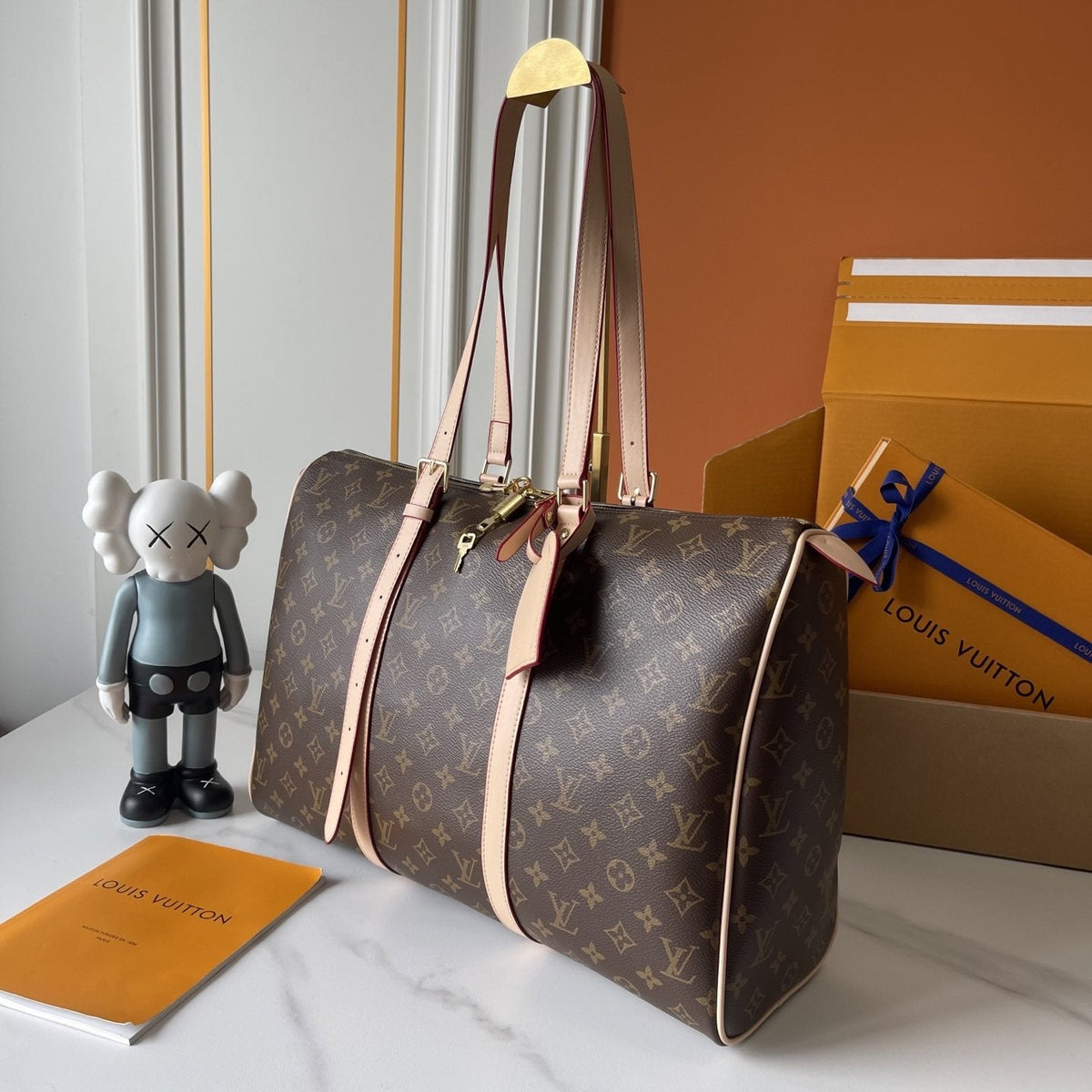 Louis Vuitton Flânerie Monogram Canvas Tote — side
