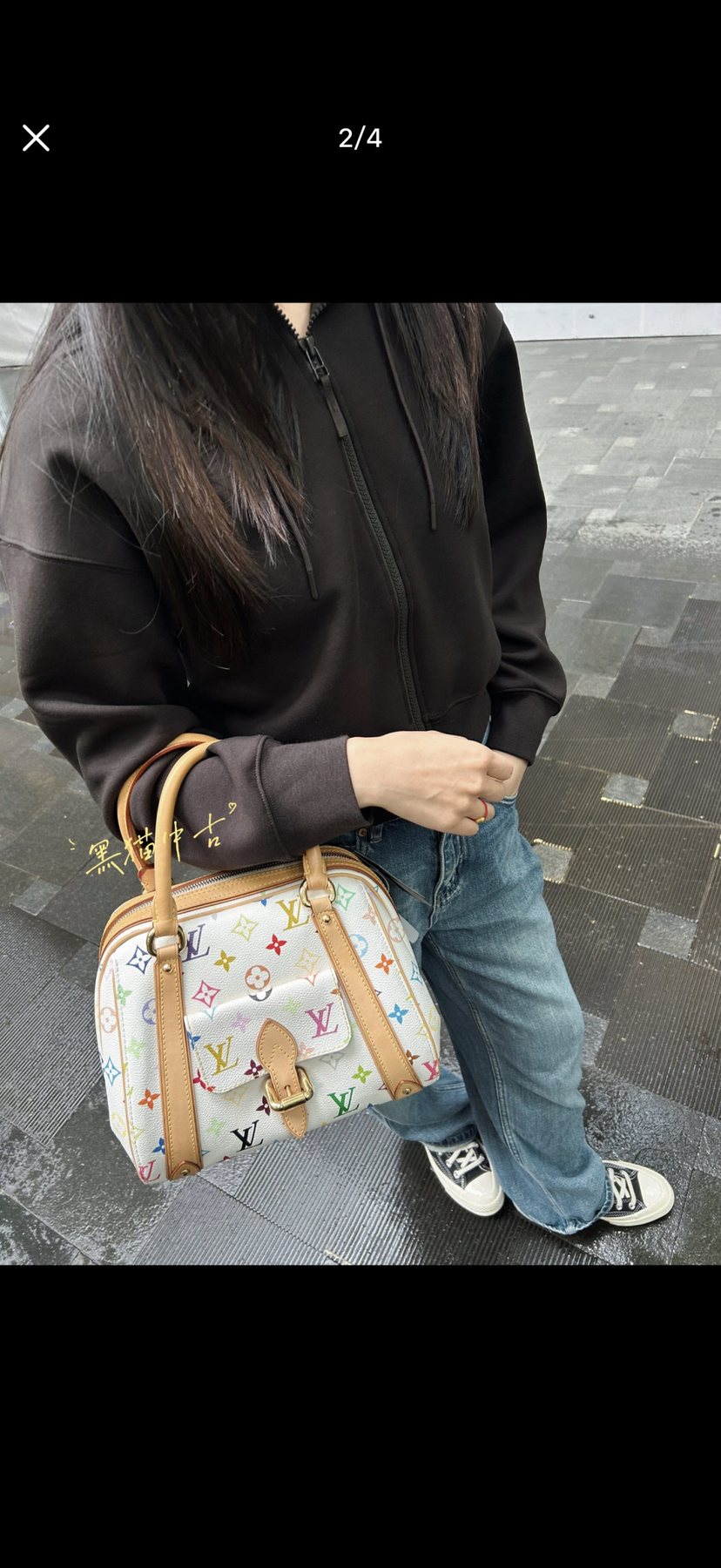 Louis Vuitton Handbag East West Monogram Top-Handle Bag — model