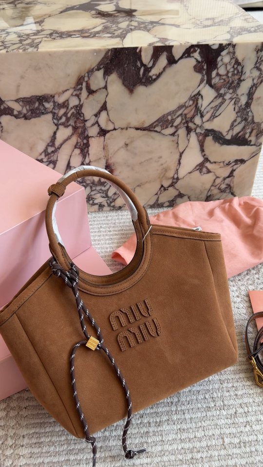 Miu Miu Rounded-Handle Tote Bag — hero