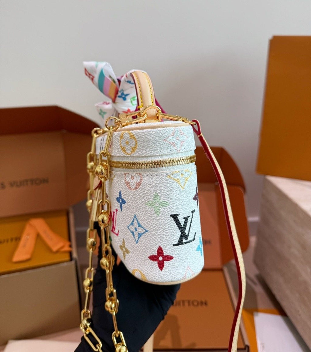 Louis Vuitton Vanity Top Handle Bag — side