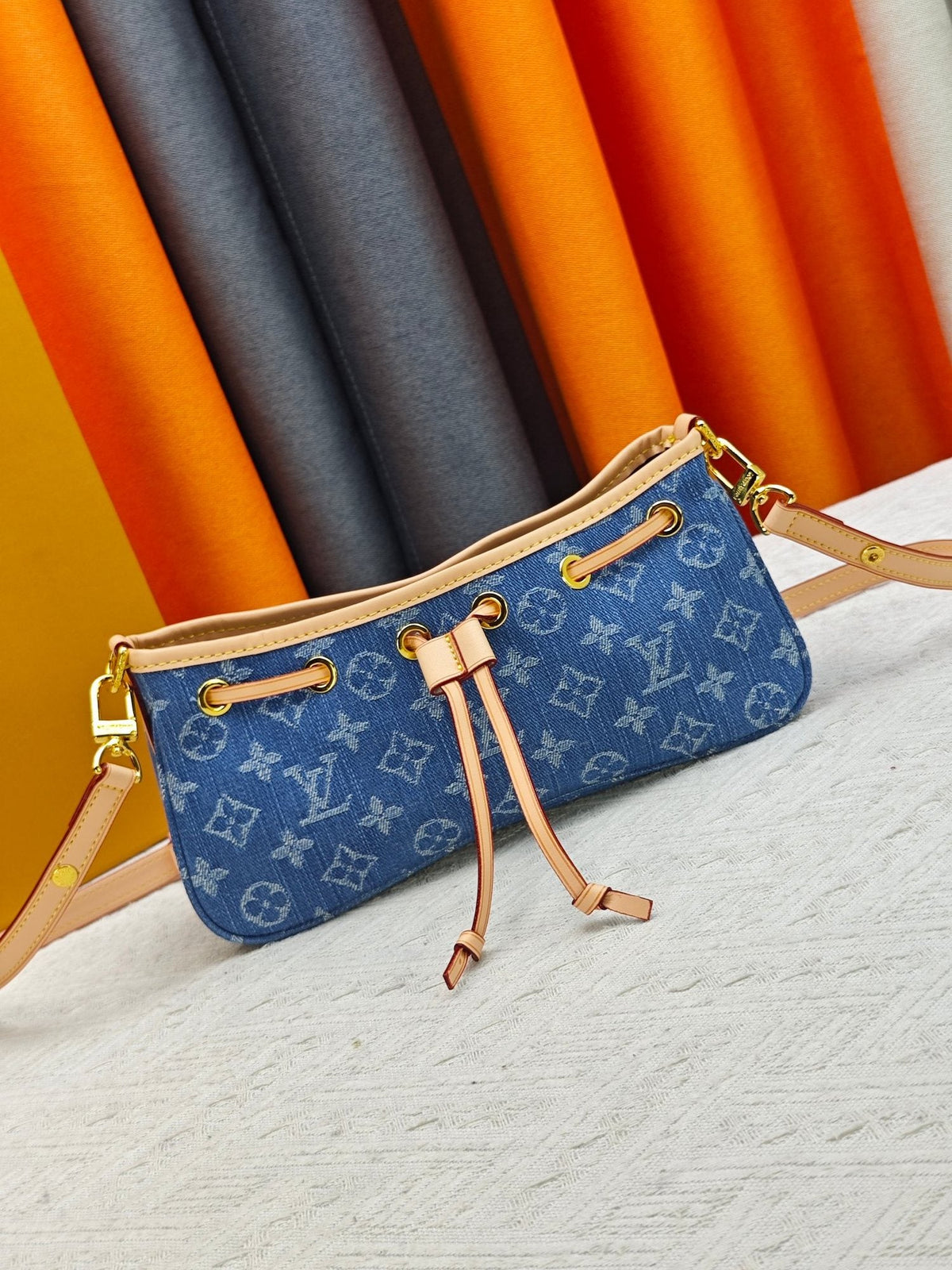 Louis Vuitton Nano Frivole Monogram Drawstring Bag — hero
