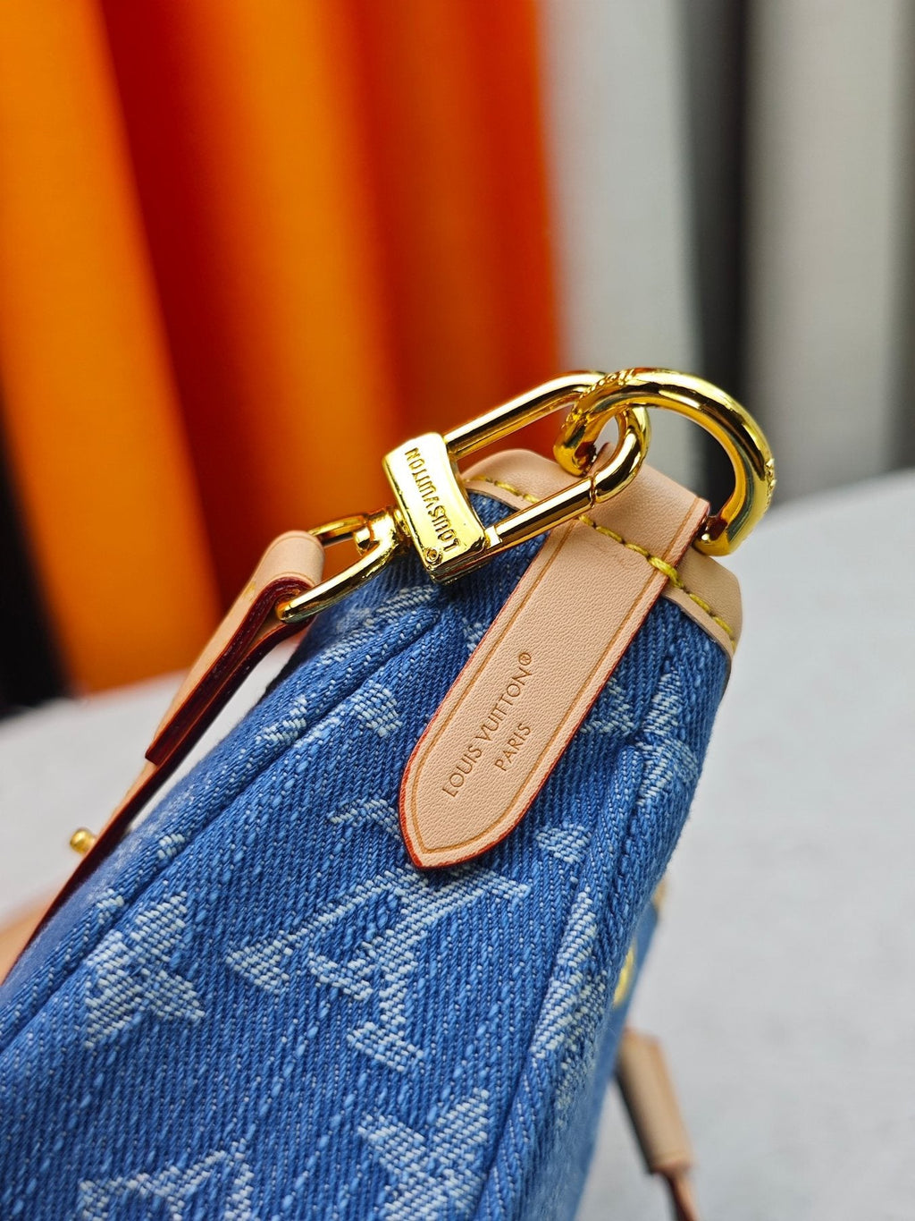 Louis Vuitton Nano Frivole Monogram Drawstring Bag — detail