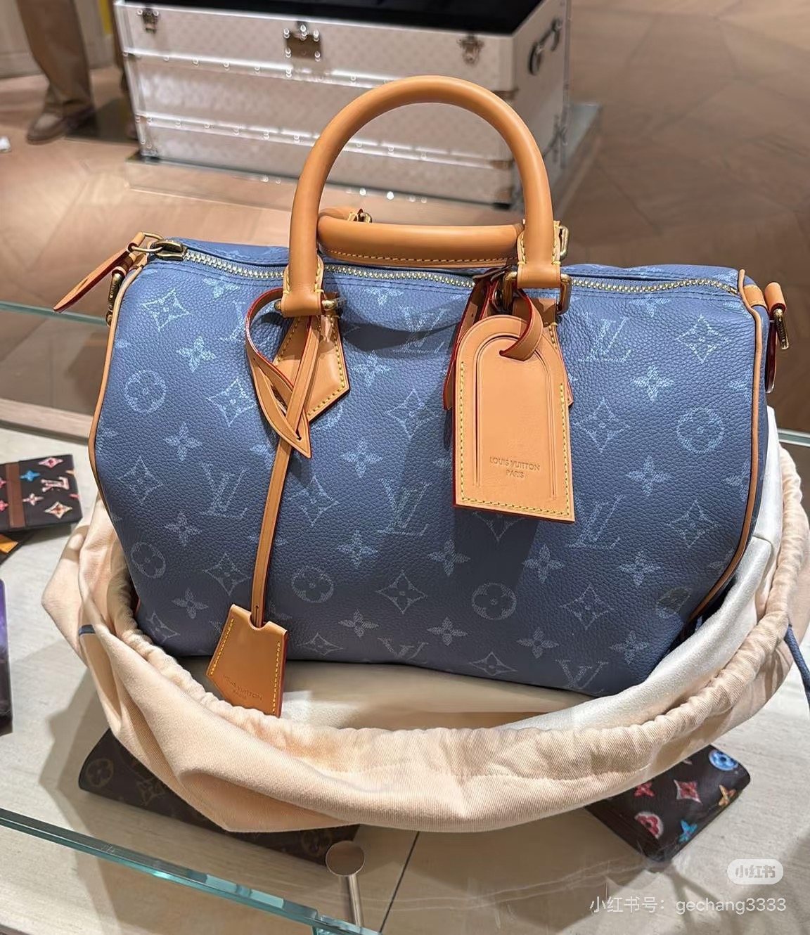Louis Vuitton Speedy Monogram Handbag — front