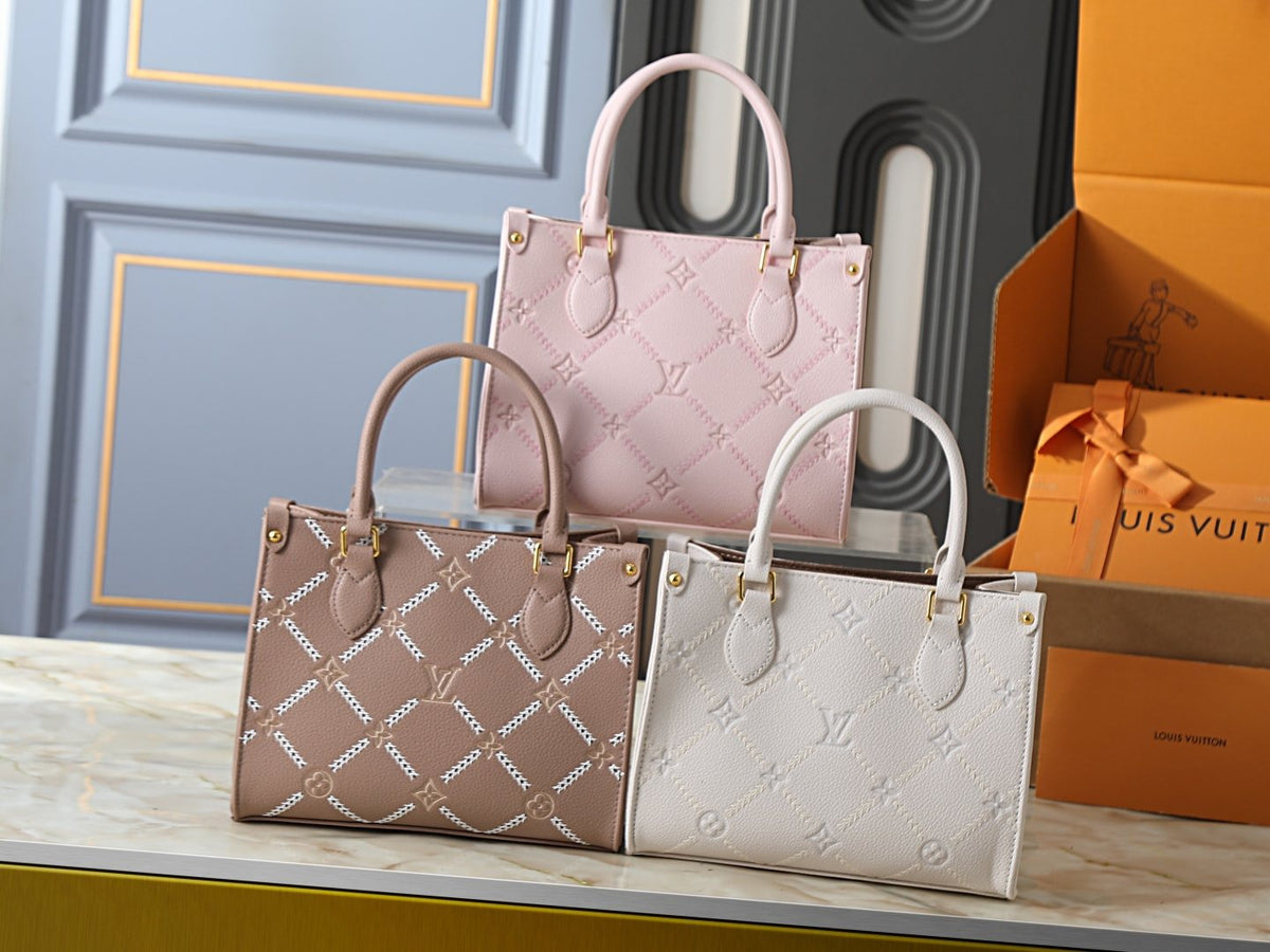 Louis Vuitton OnTheGo Monogram Tote Bag — comparison