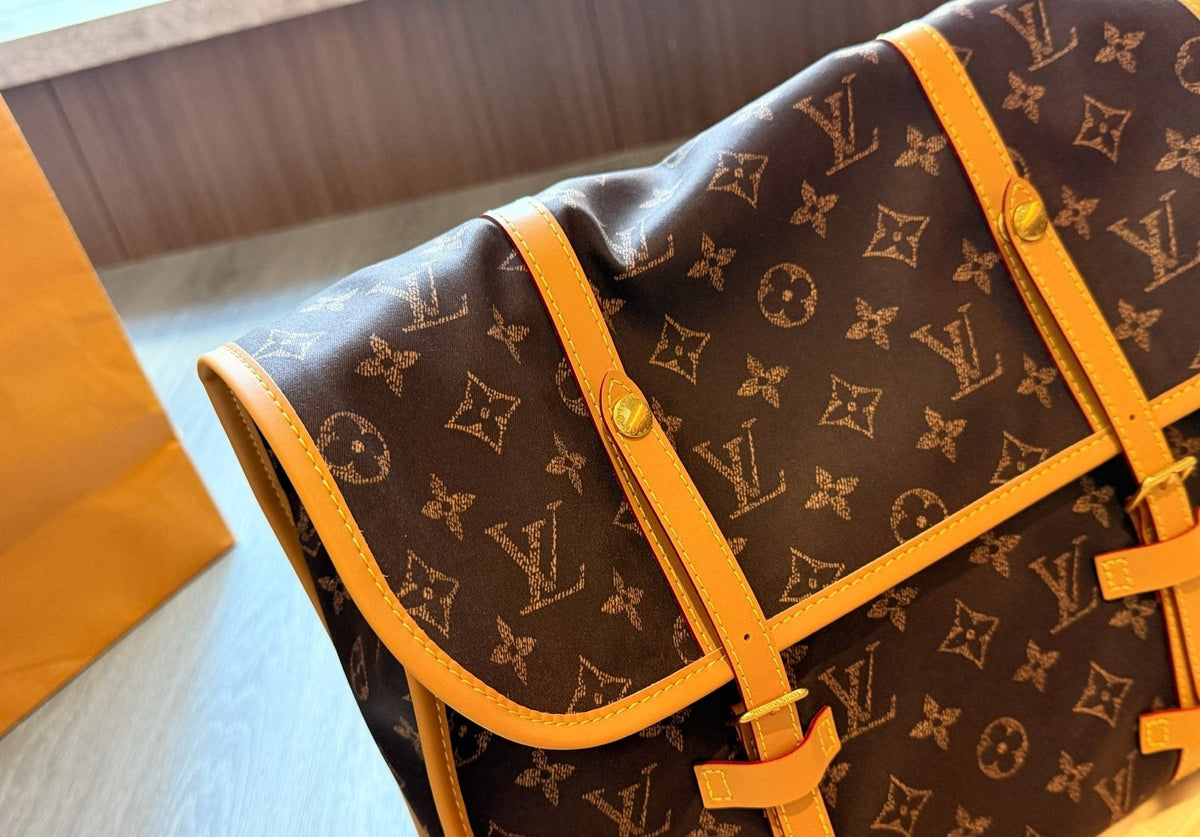 Louis Vuitton Monogram Twin-Strap Messenger Bag — detail
