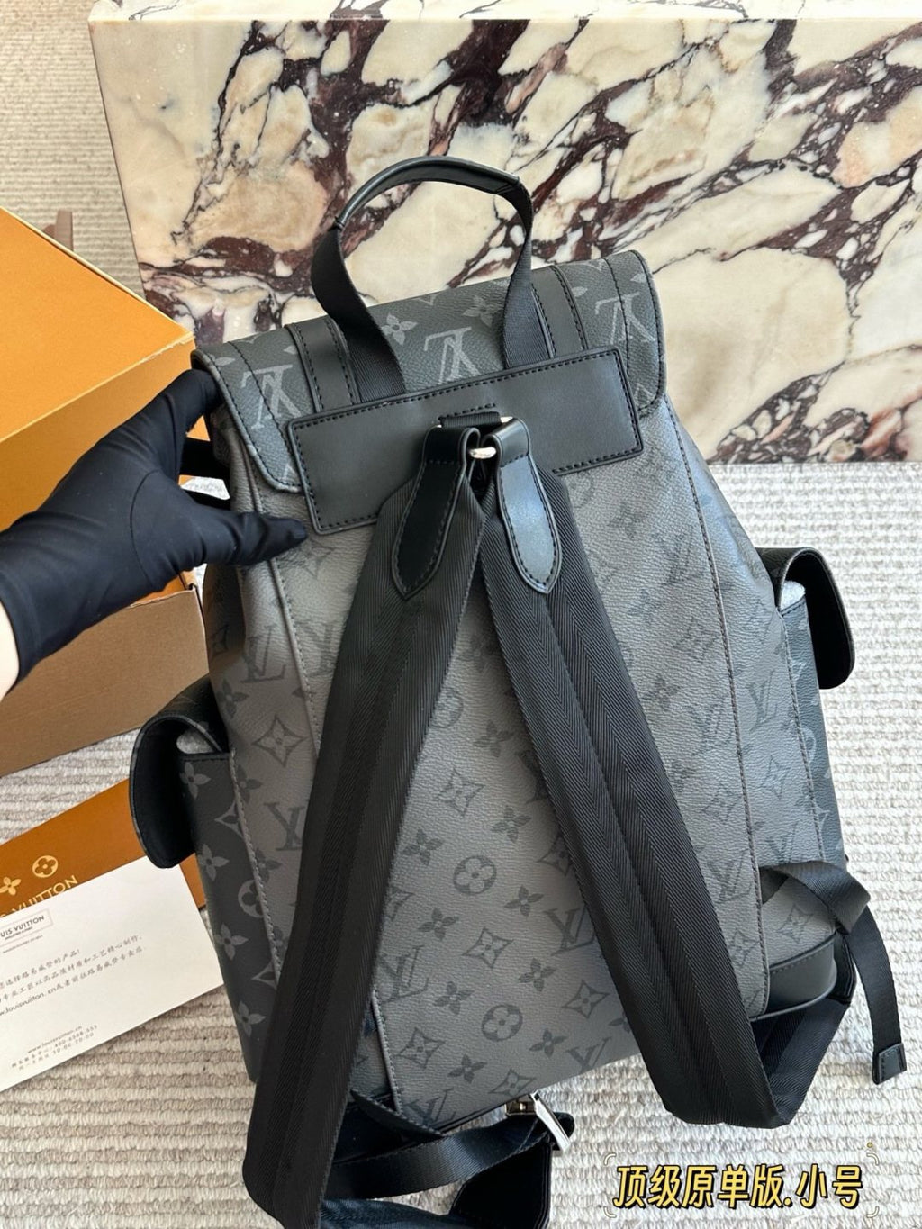 Louis Vuitton Christopher Monogram Backpack — back