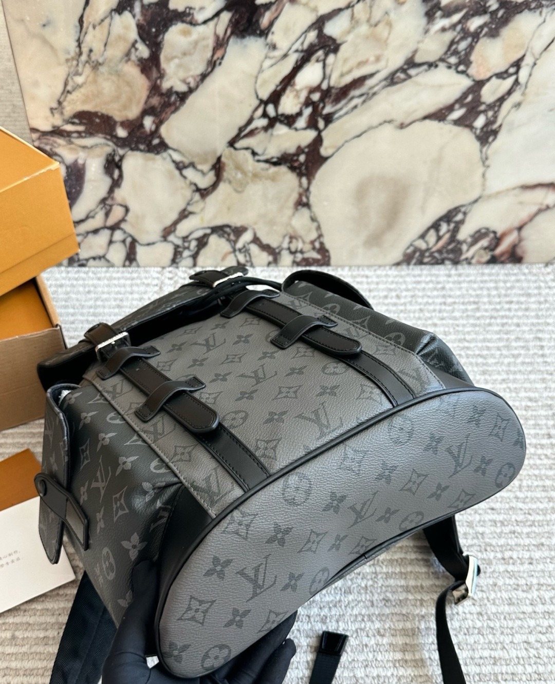 Louis Vuitton Christopher Monogram Backpack — detail