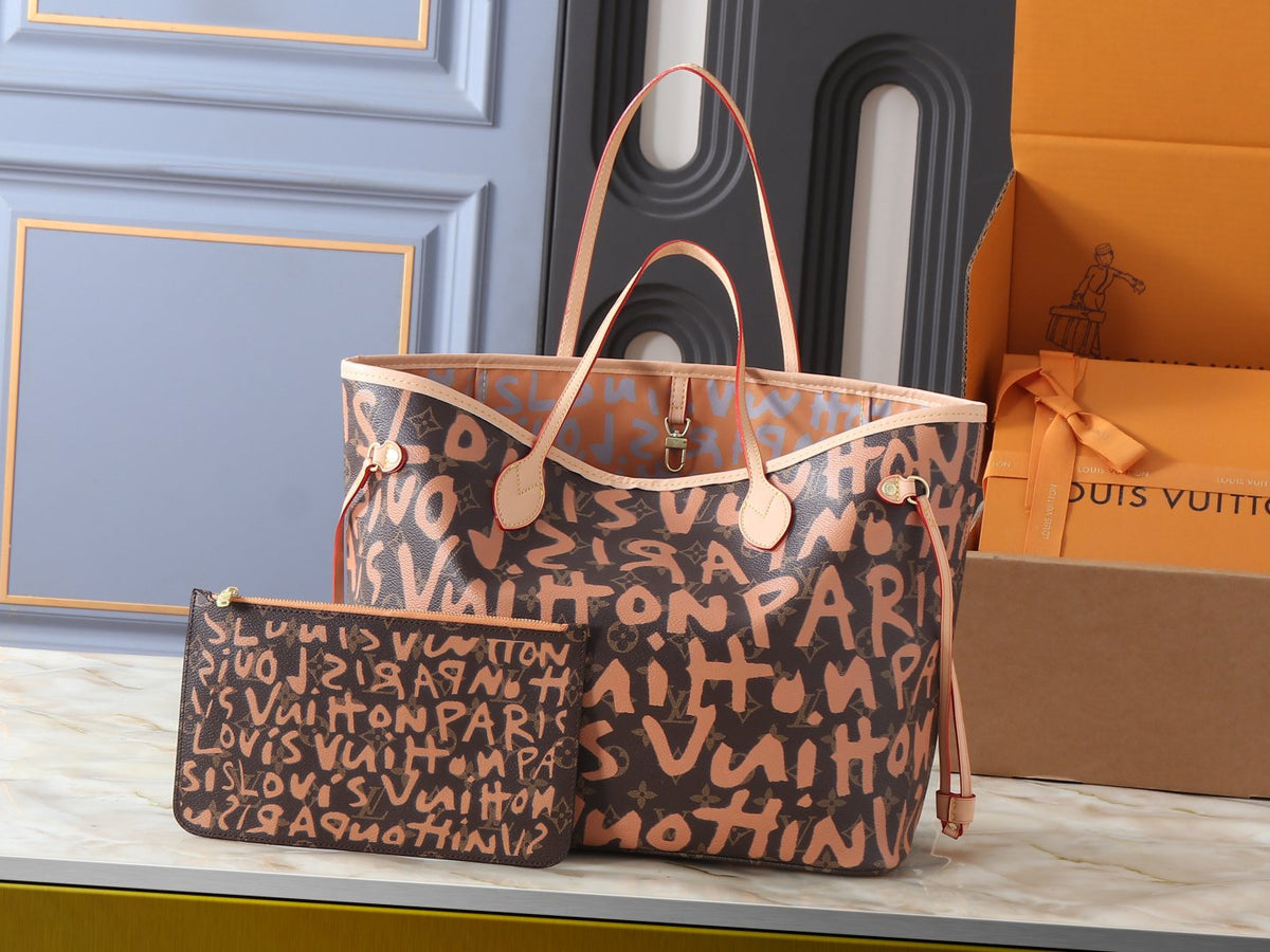 Louis Vuitton Neverfull Monogram Tote — front