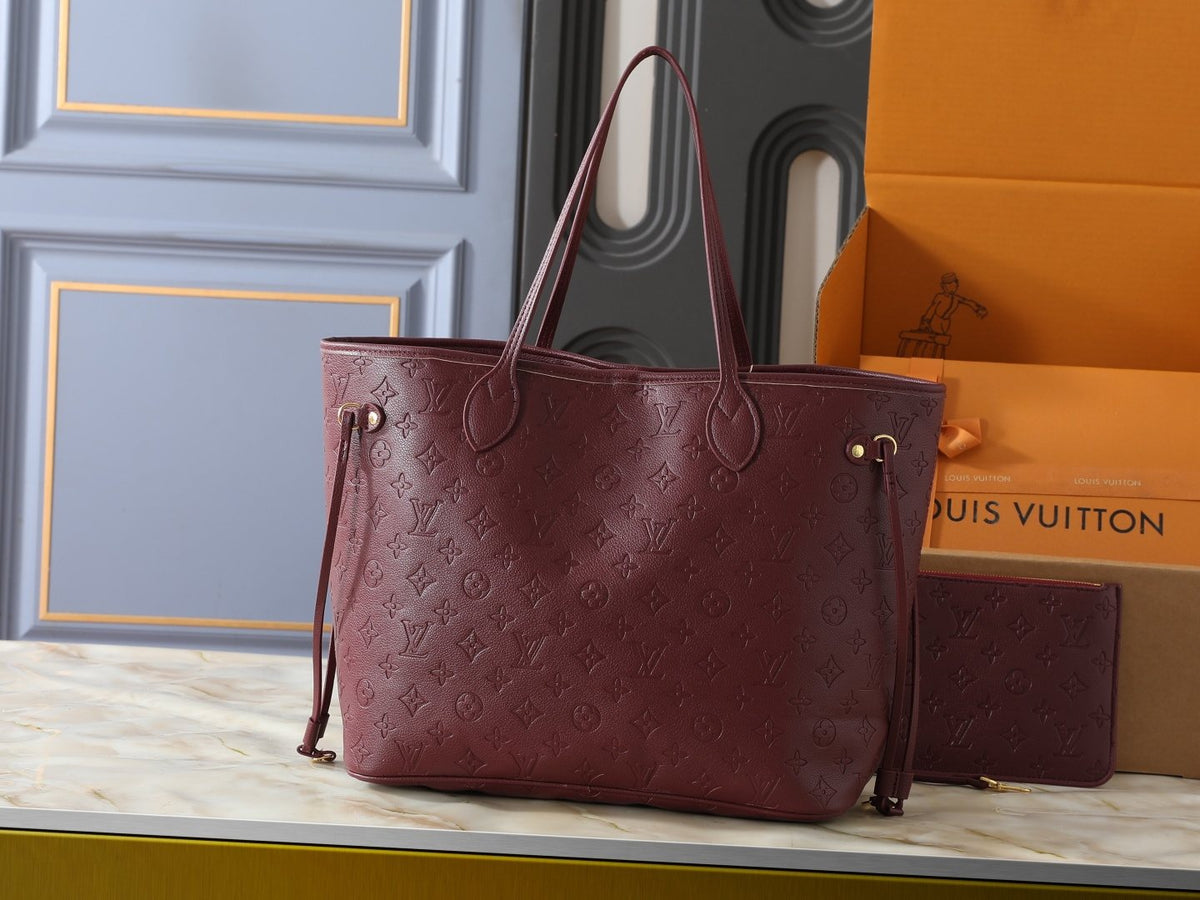 Louis Vuitton Neverfull Monogram Tote — back