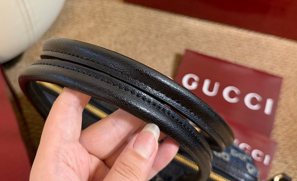 Gucci Borsetto Horsebit Boston Bag — detail