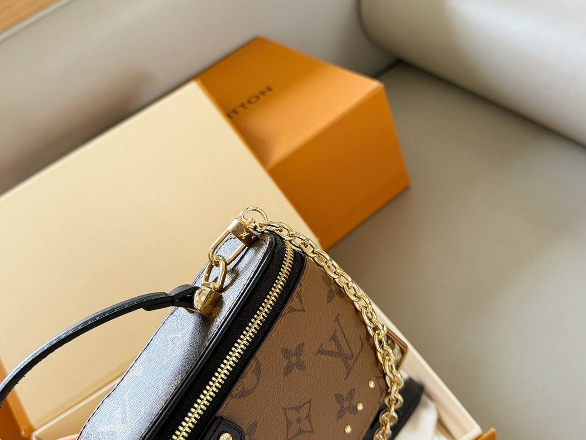 Louis Vuitton Vanity Monogram Trunk Bag — detail