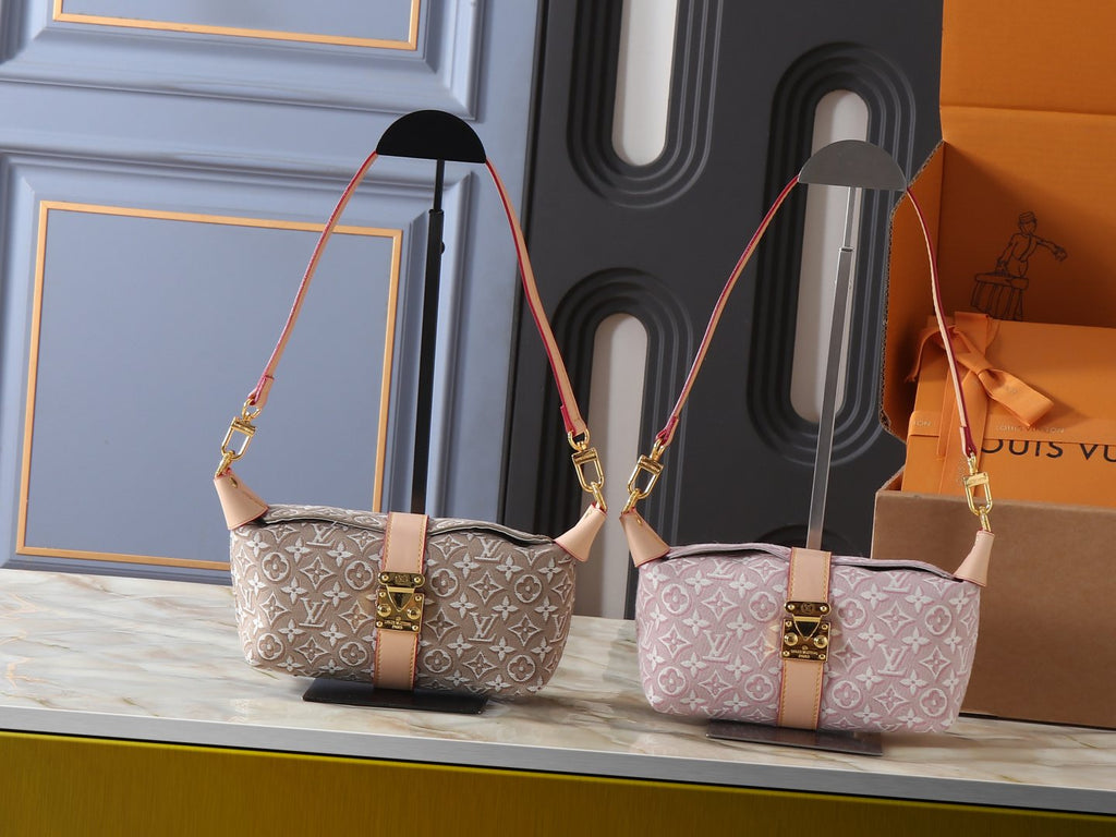Louis Vuitton Pochette Mia Monogram Shoulder Bag — comparison