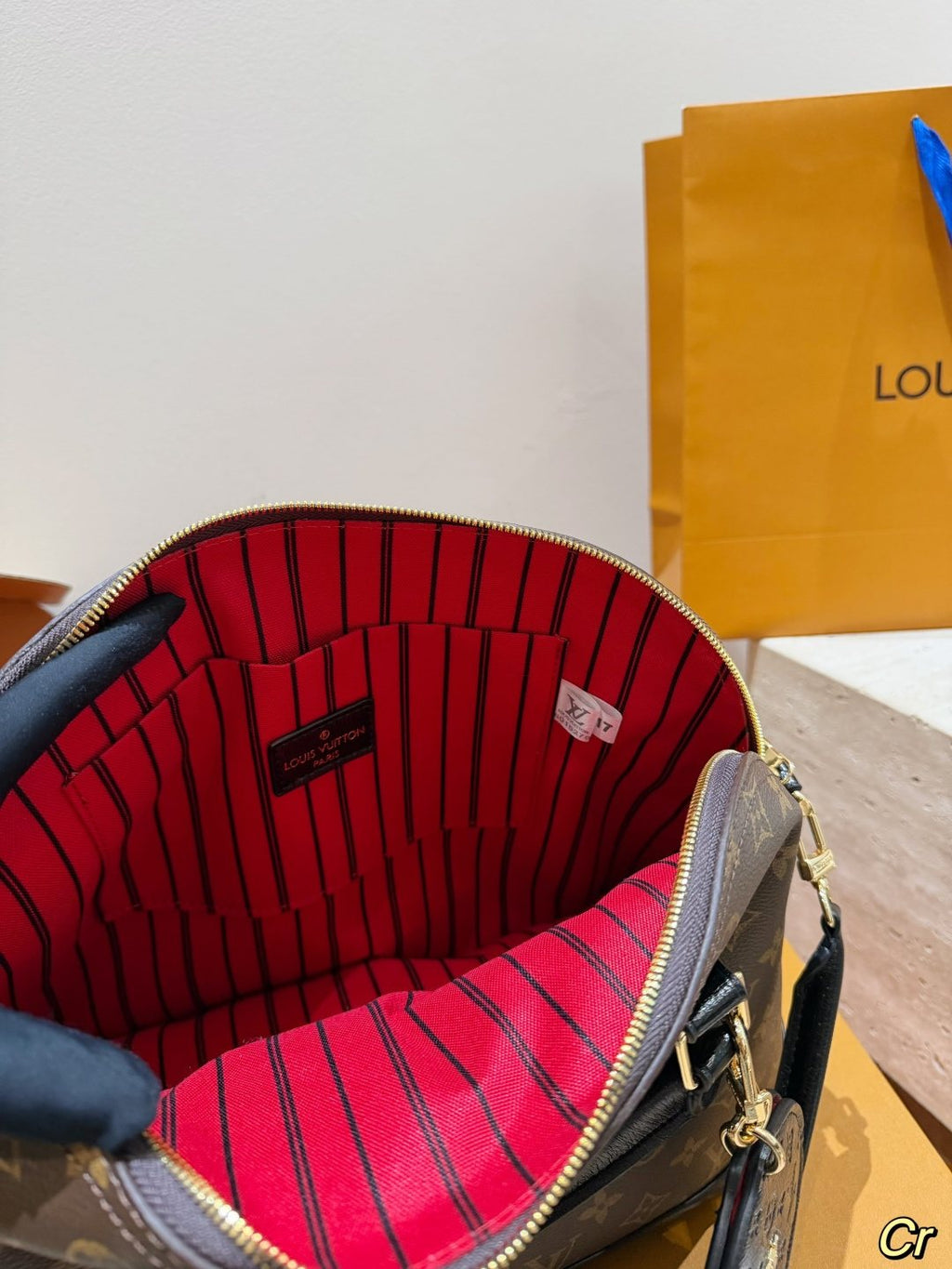Louis Vuitton Monogram Bolide Dome Handbag — front