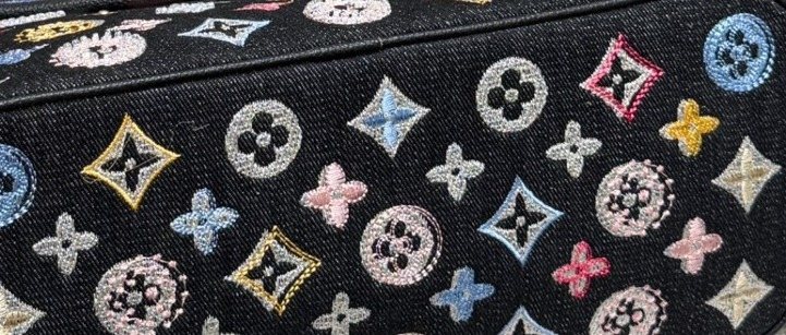 Louis Vuitton Neverfull Multicolor Monogram Tote — detail