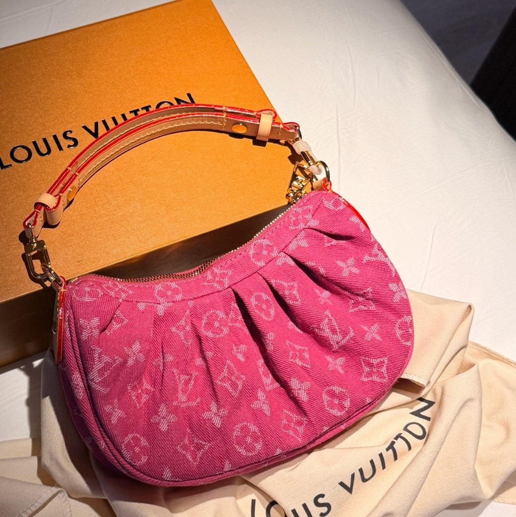 Louis Vuitton Gathered Crescent Shoulder Bag — hero