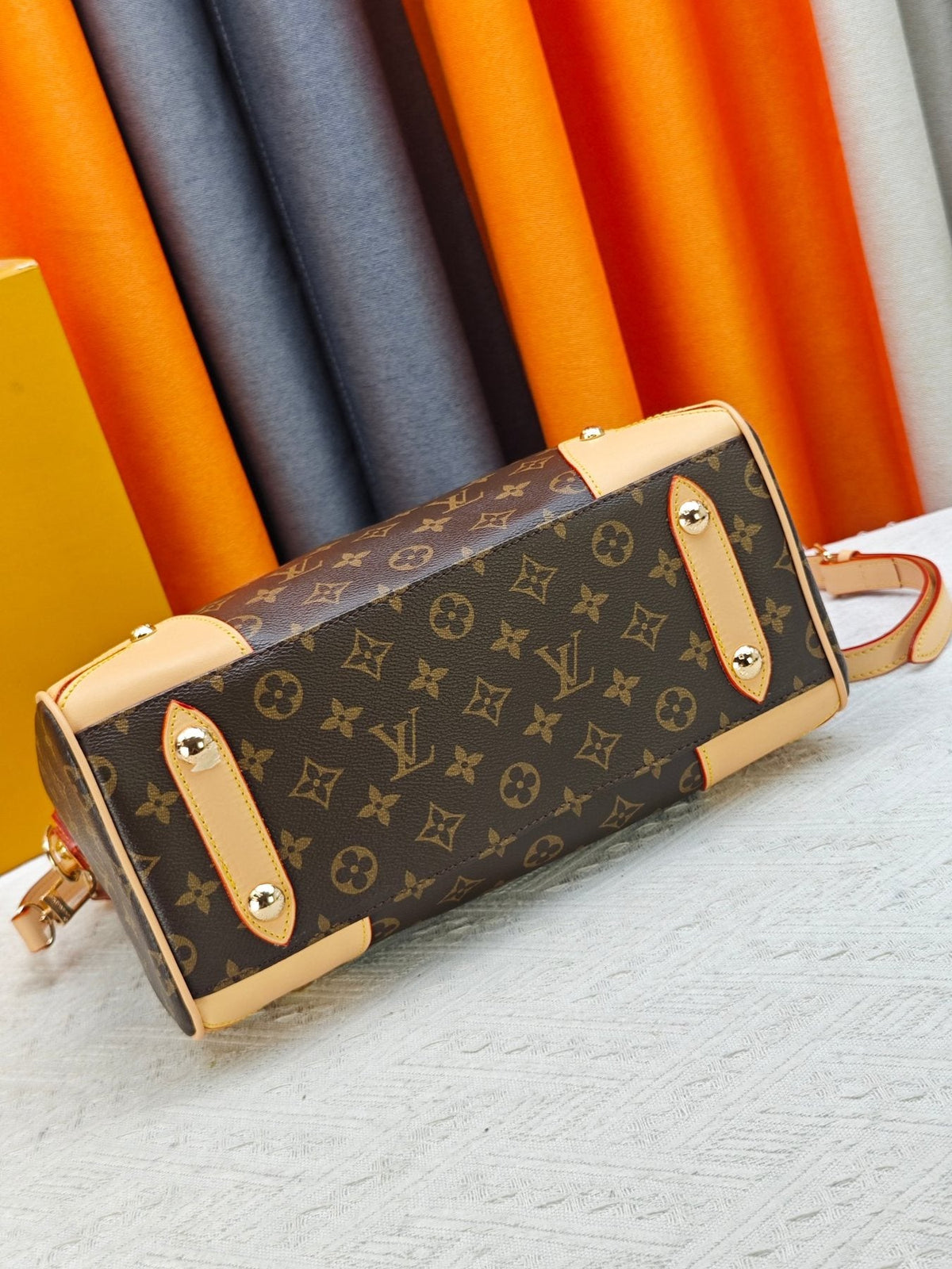 Louis Vuitton Retiro Monogram Handbag — detail