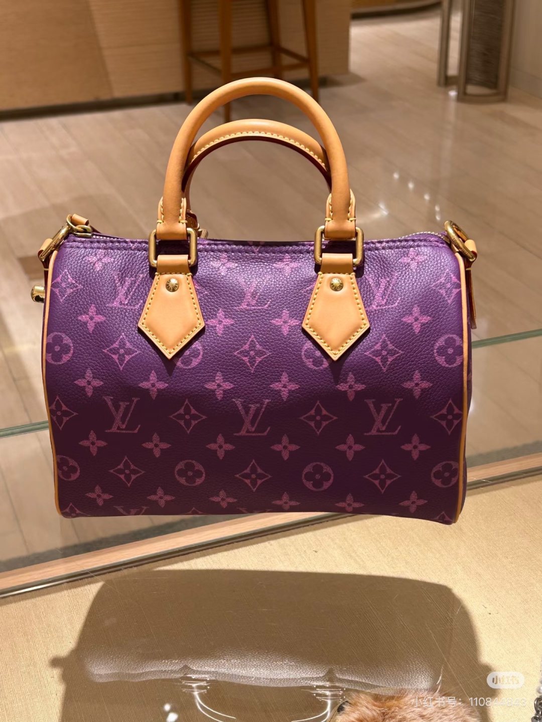 Louis Vuitton Speedy Monogram Duffel-Style Handbag — front
