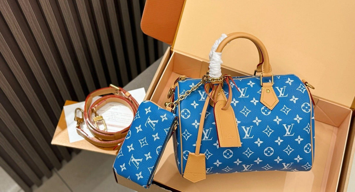 Louis Vuitton Speedy Monogram Duffel-Style Handbag — front