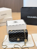Chanel CF Quilted Flap Bag with Gold-Tone Ball Chain — hero
