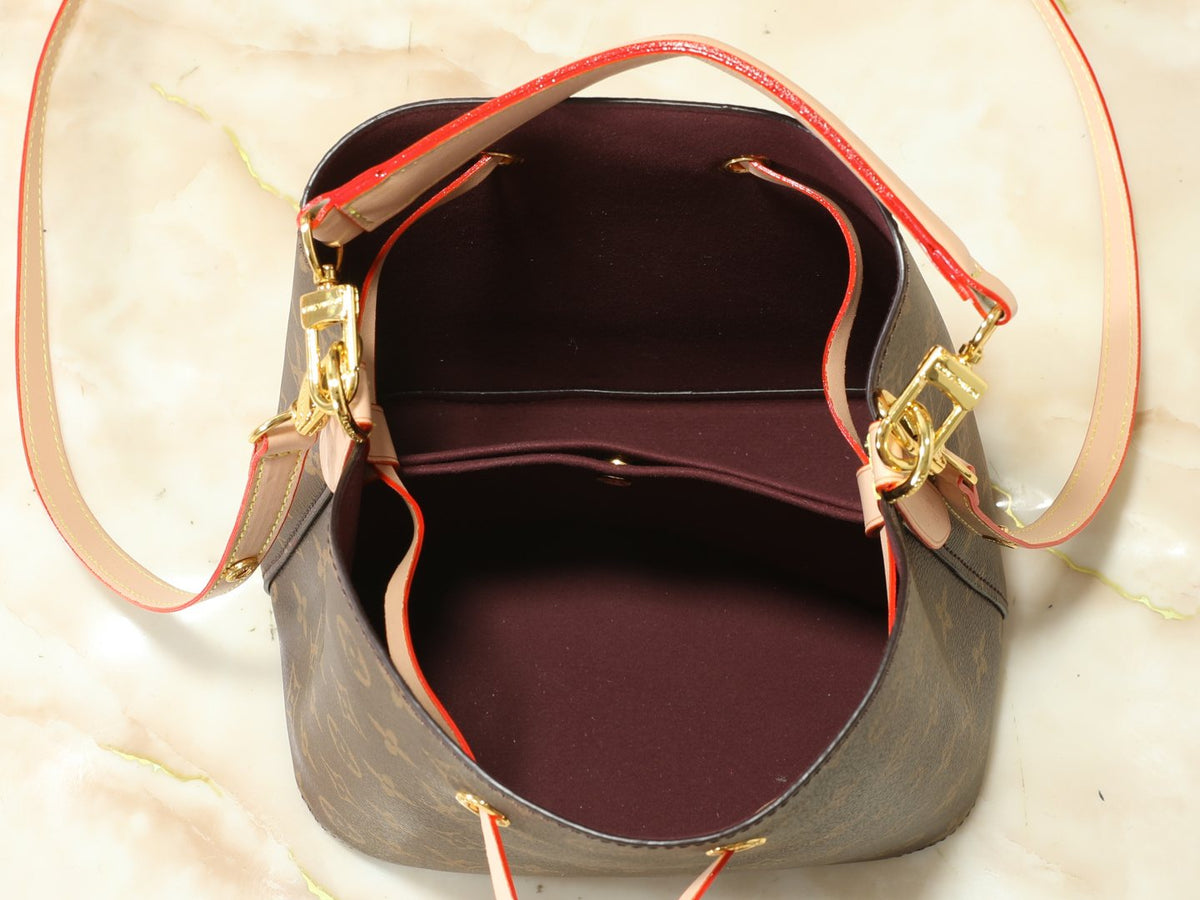Louis Vuitton NéoNoé BB Monogram Bucket Bag — detail