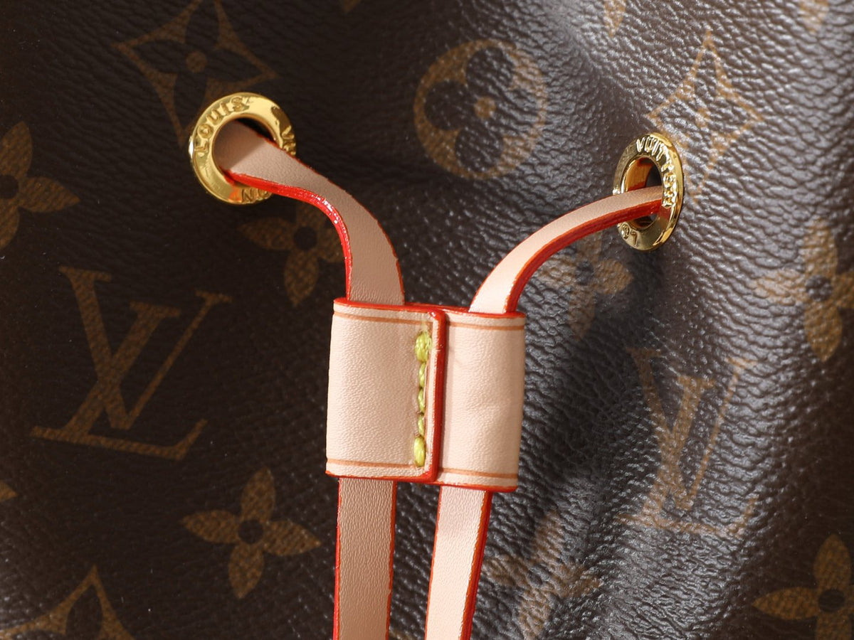Louis Vuitton NéoNoé BB Monogram Bucket Bag — detail