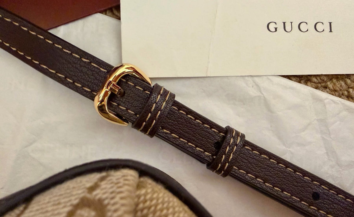 Gucci Horsebit 1955 Camera Bag — detail