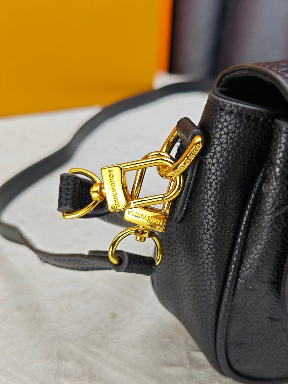 Louis Vuitton Pochette Métis Soft Monogram Handbag — detail
