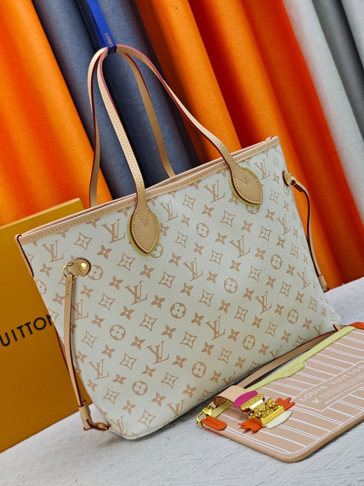Louis Vuitton Neverfull Inside Out Monogram Tote — back