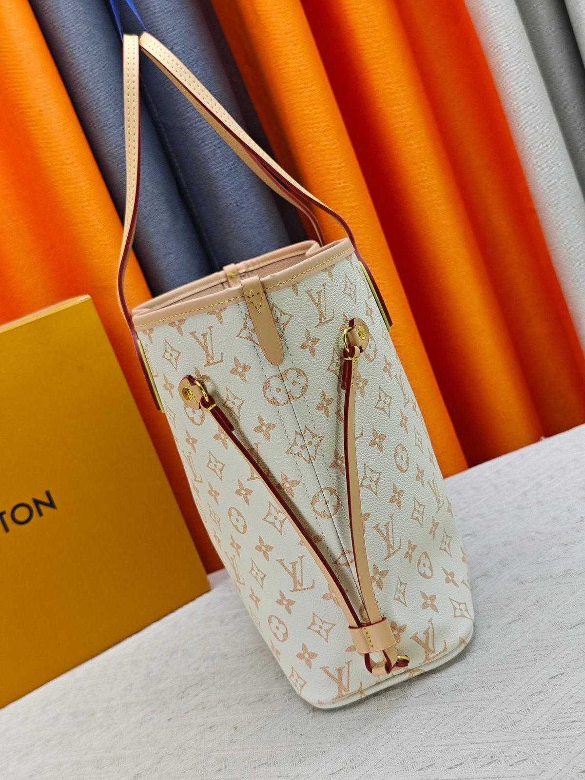Louis Vuitton Neverfull Inside Out Monogram Tote — side
