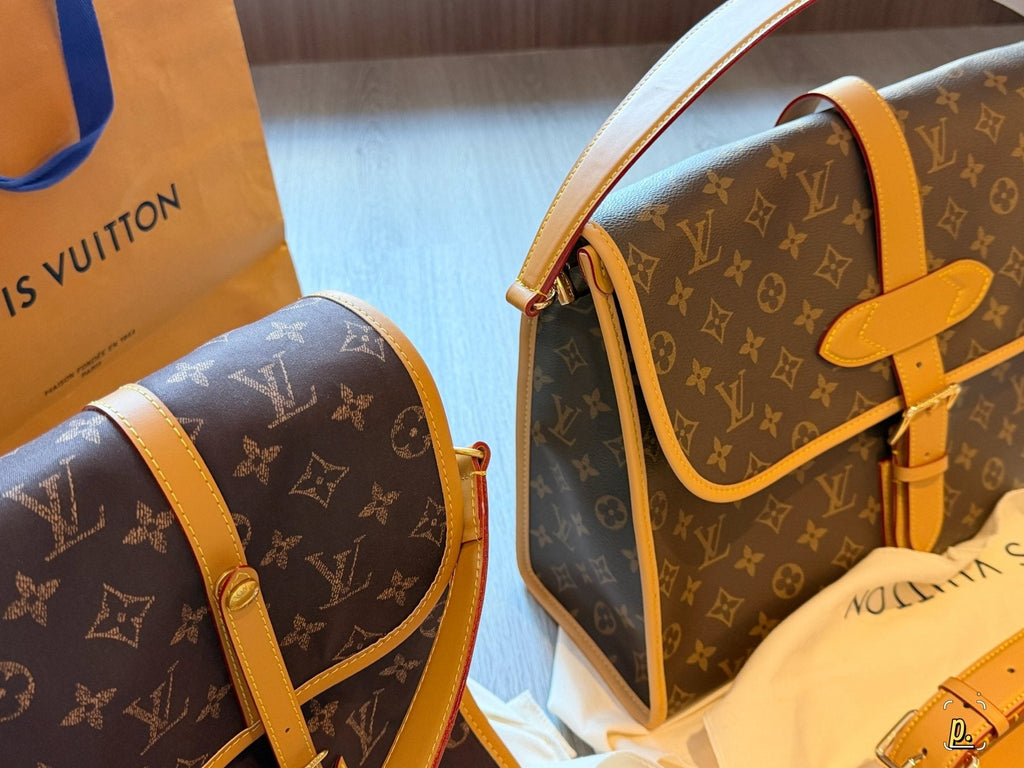 Louis Vuitton Jet Lag Monogram Messenger Bag — comparison