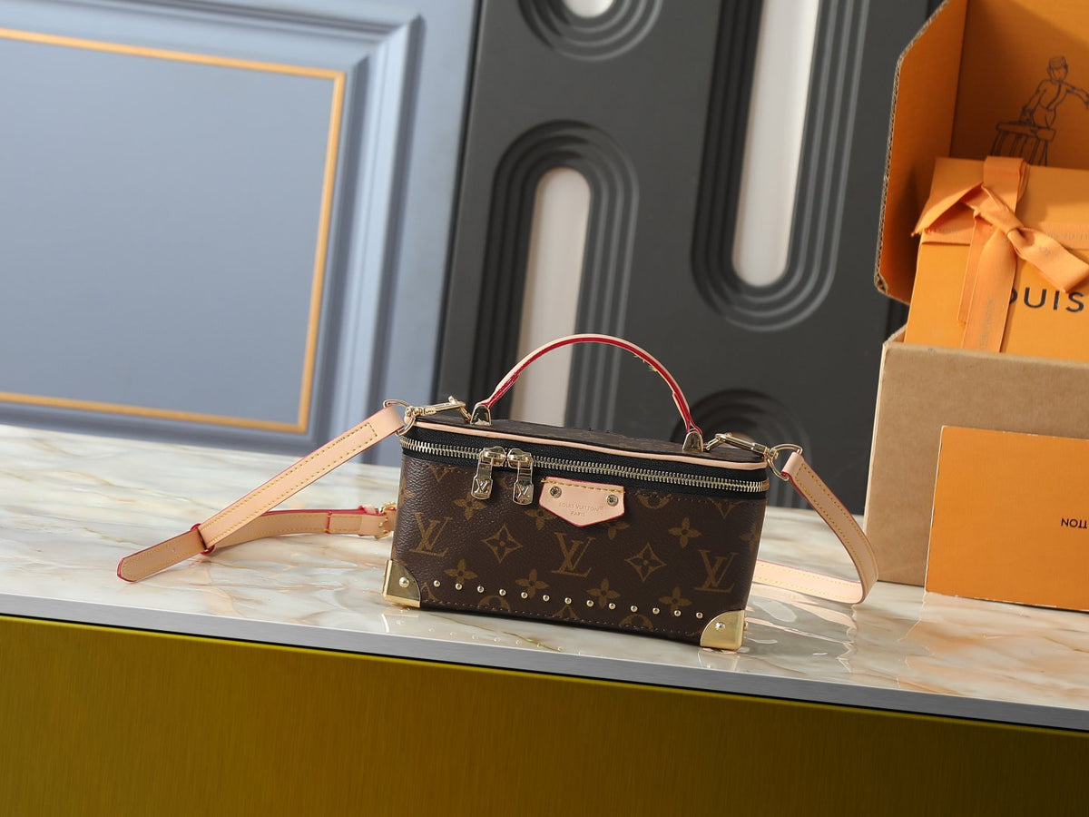 Louis Vuitton Vanity Pouch Monogram Trunk-Style Handbag — hero