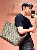 Fendi Zucca Canvas Tote Bag — model