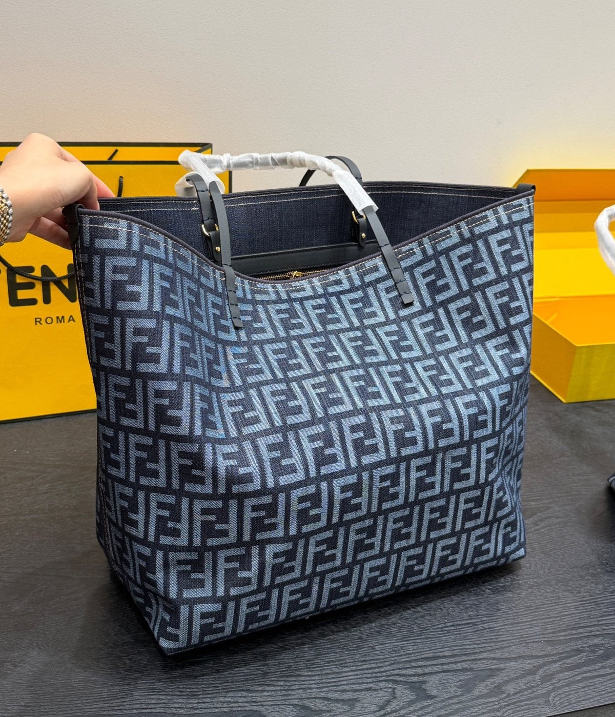 Fendi Zucca Canvas Tote Bag — hero