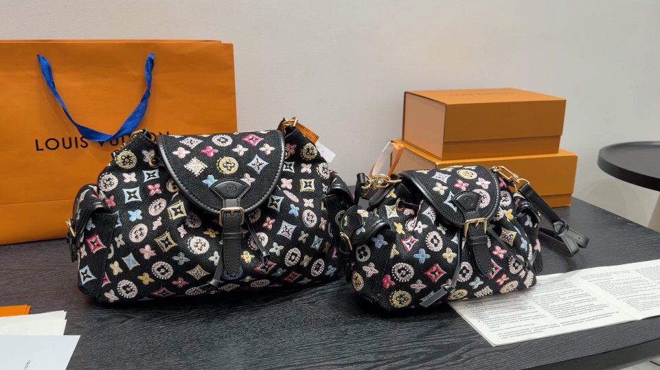 Louis Vuitton Odyssée Multicolor Monogram Bucket Bag — hero