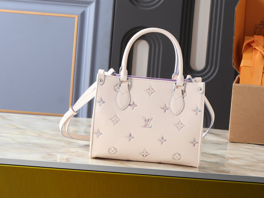 Louis Vuitton OnTheGo Structured Tote Bag — front
