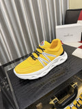 Moncler Sculpted-Sole Lace-Up Sneakers — hero