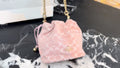 Coach Pink C-Pattern Drawstring Bucket Bag — hero