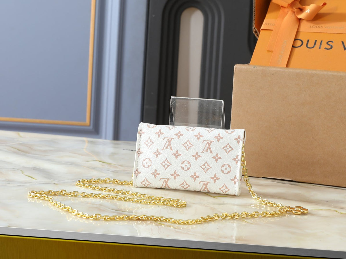 Louis Vuitton Pouch Metis Monogram Chain-Strap Pouch — back