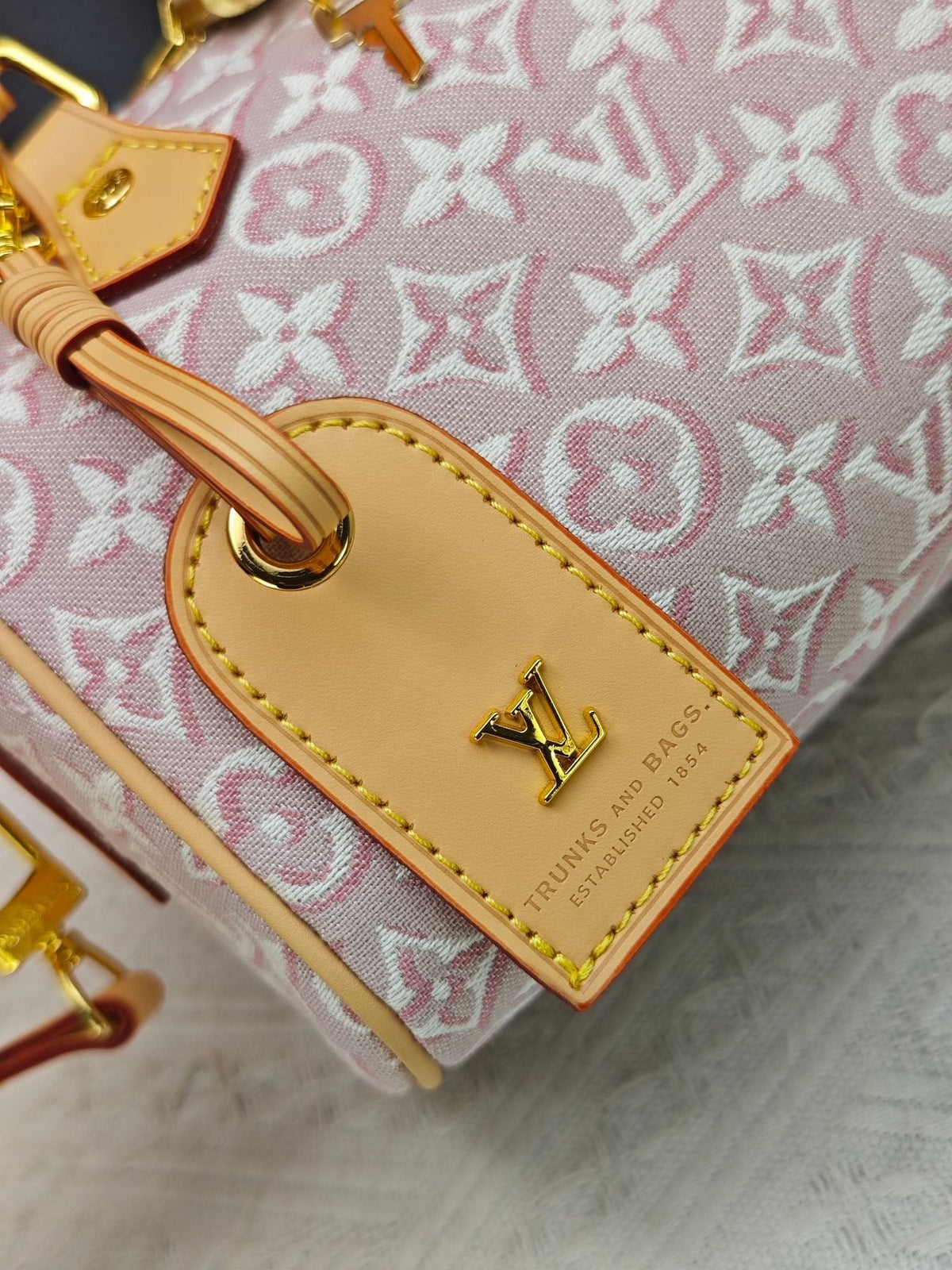 Louis Vuitton Speedy Bandoulière Monogram Bag — detail